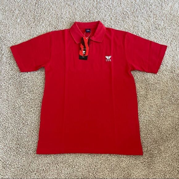 TYR Other - TYR Men’s Red Polo